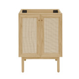 Swiss Madison Classe 24" Freestanding Bathroom Vanity Cabinet without Top - Natural Oak - SM-BV662NO-C