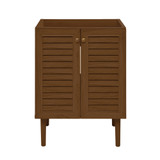 Swiss Madison Bron 24" Freestanding Bathroom Vanity Cabinet without Top - Brown Oak - SM-BV6201BO-C