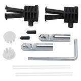 Swiss Madison Calice Wall-Hung Mounting Kit w/ Tubes - SM-TPT15T Swiss Madison Calice Wall-Hung Mounting Kit w/ Tubes - SM-TPT15T