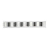 Swiss Madison Voltaire 24" Stainless Steel Linear Shower Drain - Chrome - SM-SY0502CH
