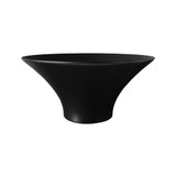 Swiss Madison Ivy 16.5" Round Vessel Sink - Matte Black - SM-VS0901MB