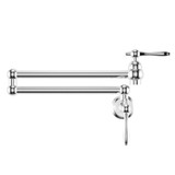 Swiss Madison Plaisir Retractable Wall Mount Pot Filler Faucet - Polished Chrome - SM-KF0701CH