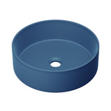 Swiss Madison  Lisse 14.5" Concrete Round Vessel Sink - Matte Royal Blue - SM-VSC110RU