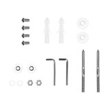 Swiss Madison Claire Wall-Mount Sink Towel Bar Screws - SM-WSP02 Swiss Madison Claire Wall-Mount Sink Towel Bar Screws - SM-WSP02