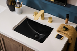 Ruvati Fabio Two Handle Widespread Textured Luxury Knob Bathroom Faucet in Brushed Gold - RVF5235SG