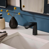 Ruvati Este Single Hole Modern Transitional Bathroom Vanity Faucet in Matte Black - RVF5135MB