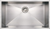 Whitehaus WHNCM3219 32" Noah Commercial Single Bowl Undermount Kitchen Sink - Brushed Stainless Steel