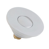 Kingston Brass Trimscape Brass Sink Filter Plug (Center Pop-Up), Polished Chrome - KBF1011