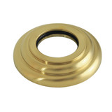 Kingston Brass Round Shower Arm Flange, Brushed Brass - K158F7