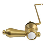 Kingston Brass Heirloom Side Mount Toilet Tank Lever, Brushed Brass - KTBALS7