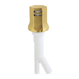 Kingston Brass Metropolitan Dishwasher Air Gap, Brushed Brass - KA461BB