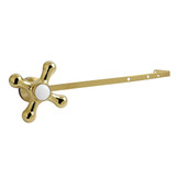 Kingston Brass Victorian Universal Front or Side Mount Toilet Tank Lever, Polished Brass - KTAXD2