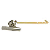 Kingston Brass Convergent Universal Front or Side Mount Toilet Tank Lever with Knurled Handle, Brushed Nickel - KTKNLD8