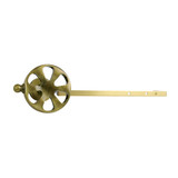 Kingston Brass Belknap Universal Front or Side Mount Toilet Tank Lever, Antique Brass - KTRXD3