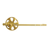 Kingston Brass Belknap Universal Front or Side Mount Toilet Tank Lever, Brushed Brass - KTRXD7