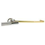 Kingston Brass Convergent Universal Front or Side Mount Toilet Tank Lever with Knurled Handle, Polished Nickel - KTKNLD6