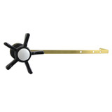 Kingston Brass Hamilton Universal Front or Side Mount Toilet Tank Lever, Matte Black - KTNXD0