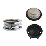 Kingston Brass Made to Match 3-Bolt Garbage Disposal Mount Assembly, Polished Stainless Steel/Polished Chrome - KDK4301