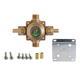 Kingston Brass Pressure Balanced Shower Rough Valve with PEX-B Inlets - KB1651VPEX