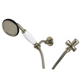 Kingston Brass Vintage Hand Shower Kit, Brushed Nickel - KX10208BD