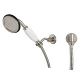 Kingston Brass Vintage Hand Shower Kit, Brushed Nickel - KX10208BE