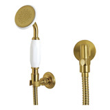 Kingston Brass Victorian Hand Shower Kit, Brushed Brass - KX1067SE