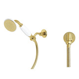 Kingston Brass Victorian Hand Shower Kit, Polished Brass - KX1062BE