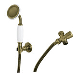 Kingston Brass Victorian Hand Shower Kit, Antique Brass - KX1063SD