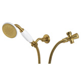 Kingston Brass Victorian Hand Shower Kit, Brushed Brass - KX1067BD