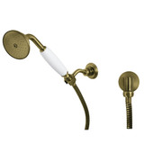 Kingston Brass Victorian Hand Shower Kit, Antique Brass - KX1053BE