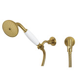 Kingston Brass Victorian Hand Shower Kit, Brushed Brass - KX1057BE