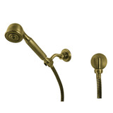 Kingston Brass Restoration Hand Shower Kit, Antique Brass - KX1033BE
