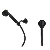 Kingston Brass Vintage Hand Shower Kit, Matte Black - KX1070BE