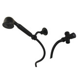 Kingston Brass Restoration Hand Shower Kit, Matte Black - KX1030BD