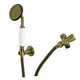 Kingston Brass Vintage Hand Shower Kit, Antique Brass - KX10203SD