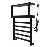 Kingston Brass Markus Wall Mount Plug-In Towel Warmer, Matte Black - DTC182830