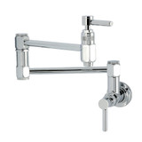 Kingston Brass Concord Wall Mount Pot Filler Faucet, Polished Chrome - KS5101DL