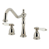 Kingston Brass Bel-Air Double-Handle Widespread Kitchen Faucet, Polished Nickel - KB1796BPLLS