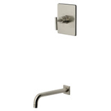 Kingston Brass Manhattan Single-Handle Pressure Balanced Tub Faucet, Brushed Nickel - KB6348CMLTO