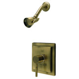 Kingston Brass Concord Single-Handle Pressure Balanced Shower Faucet, Antique Brass - KB8653DLSO