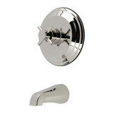 Kingston Brass Concord Single-Handle Pressure Balanced Tub Faucet, Polished Nickel - KB2636DXTO
