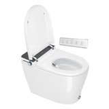 Kingston Brass Upton Smart Toilet, White/Matte Black - VSC39910