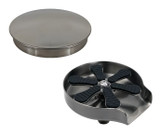 Mountain Plumbing Countertop Glass Rinser (Kitted - Base & Cover) - MT250/GM