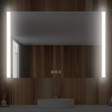 Blossom Binary 48" LED Mirror - Brush Gold - LED M5 4832 BG