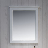 Blossom Bordeaux 30" Mirror - Matte White - M6015 30 01