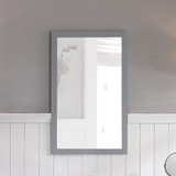 Blossom Luca 24" Mirror - Metal Grey - M6017 24 15
