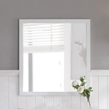 Blossom Luca 36" Mirror - Matte White - M6017 36 01