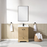 Blossom Sicily 24" Vanity (Cabinet Only) - Light Oak - V8051 24 36