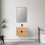 Blossom Bahamas 24" Wall-Hung Vanity w/ Ceramic Sink - Classic Oak - V8045 24 29 C