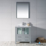 Blossom Sydney 30" Vanity (Cabinet Only) - Metal Grey - V8001 30 15